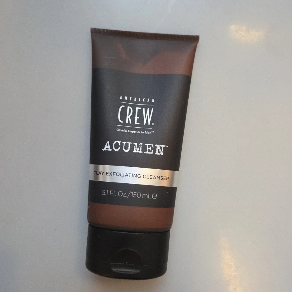 American Crew Acumen Men's Clay Exfoliating Cleanser‎ 5.1 oz